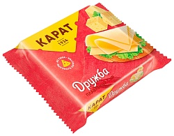 Сыр плавленый КАРАТ Дружба бзмж 25% 130г