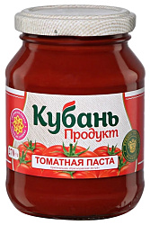 Томатная паста КУБАНЬ ПРОДУКТ ст/б 270г