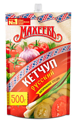 Кетчуп МАХЕЕВЪ Русский д/пак 500г