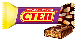 Конфеты СЛАВЯНКА Степ грильяж с орехом весовые