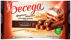 Палочки БЕСЕДА хрустящие со вкусом тирамису 180г