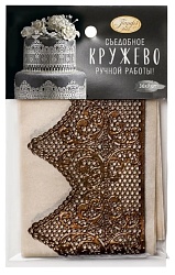 Украшение ПАРФЭ Кружево коричневое м/у 21г