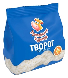 Творог АЛТАЙСКАЯ БУРЕНКА бзмж 2% 250г