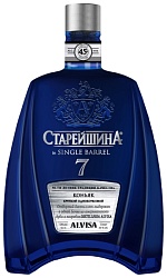 Коньяк СТАРЕЙШИНА Сингл Баррел КВ 45% ст/б 0.5л