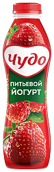 Йогурт ЧУДО клубника земляника бзмж 1.9% 680г