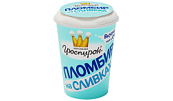 Мороженое ГРОСПИРОН Пломбир на сливках бумажный стаканчик бзмж 80г