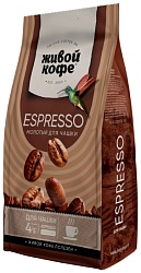 Кофе ЖИВОЙ КОФЕ эспрессо молотый 200г