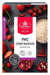 Рис АГРО-АЛЬЯНС Супер басмати карт/уп 5*100г