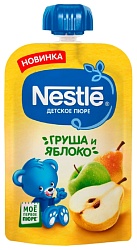 Пюре НЕСТЛЕ яблоко груша м/у 90г