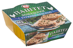 Паштет ХАНГРОУ Домашний с куриной печенью л/у 90г