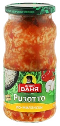Ризотто ДЯДЯ ВАНЯ с грибами по милански ст/б 460г