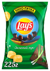 Чипсы ЛЕЙС зеленый лук 225г