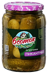 Огурцы ШЕСТЬ СОТОК Пикантные ст/б 720мл
