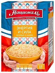 Хлопья НАЦИОНАЛЬ Энергия и Сила карт/уп 240г