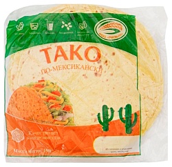 Лепешка РИЗЫК Тако по-мексикански 150г