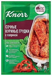 Смесь КНОРР На второе для сочных куриных грудок с паприкой м/у 24г