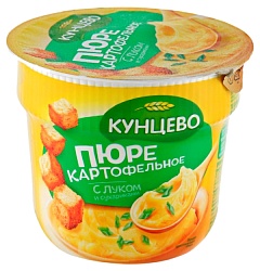 Картофельное пюре б/п КУНЦЕВО с луком и сухариками 40г