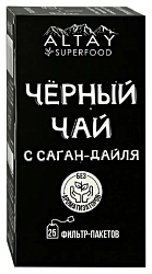 Чай АЛТАЙ СУПЕРФУД с саган-дайля черный 25пак