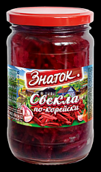 Салат ЗНАТОК свекла по-корейски ст/б 370г