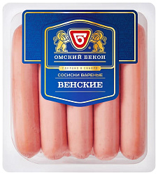Сосиски ОМСКИЙ БЕКОН Венские 470г