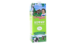 Кефир ДОМИК В ДЕРЕВНЕ бзмж 1% т/пак 950г