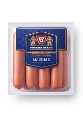 Сосиски ОМСКИЙ БЕКОН мясные 470г