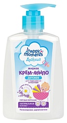 Мыло-крем жидкое детское ХЭППИ МОМЕНТС для подмывания младенцев 250мл
