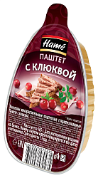 Паштет ХАМЕ с клюквой м/у 105г