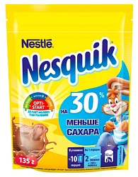 Какао НЕСКВИК меньше сахара м/у 135г