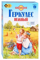 Овсяные хлопья РУССКИЙ ПРОДУКТ карт/уп 450г