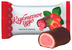 Конфеты СЛАДУНИЦА Клубничное чудо весовые