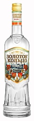 Водка ЗОЛОТОЕ КОЛЬЦО 40% ст/б 0.5л