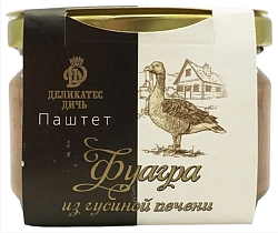 Паштет ДЕЛИКАТЕС ДИЧЬ Фуагра из гусиной печени 200г