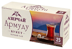 Чай АЗЕРЧАЙ Армуду Букет черный 25пак
