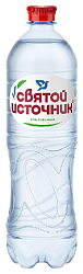 Вода СВЯТОЙ ИСТОЧНИК артезианская 1кат газированная пэт 1л