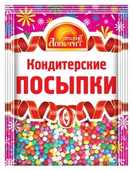Посыпка кондитерская РУССКИЙ АППЕТИТ Бисер м/у 7г