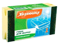 Губка для уборки помещений ХОЗЯЮШКА МИЛА большая