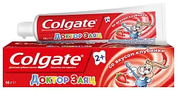 Зубная паста детская КОЛГЕЙТ Доктор заяц со вкусом клубники 50мл