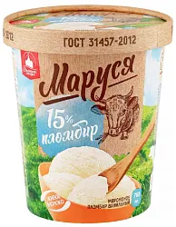 Мороженое МАРУСЯ бзмж ведро 380г