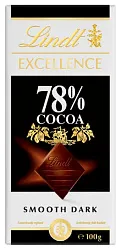 Шоколад ЛИНДТ Экселленс какао 78% 100г