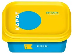 Сыр плавленый КАРАТ Янтарь бзмж 45% 400г
