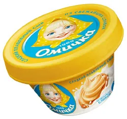 Сыр плавленый ОМИЧКА сладкий бзмж 30% 80г