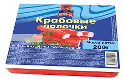 Крабовые палочки ЭСВА с/м 200г