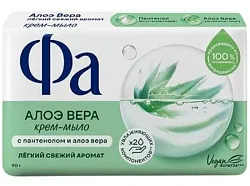 Крем-мыло туалетное ФА Алоэ вера 90г