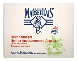 Мыло туалетное МАЛЕНЬКИЙ МАРСЕЛЕС Цветок апельсинового дерева 90г