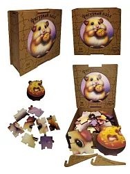 Пазл фигурный АПИЛКА Фантазия Хомяк арт.ДП01