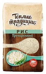 Рис ТЕПЛЫЕ ТРАДИЦИИ длиннозерный пропаренный м/у 900г