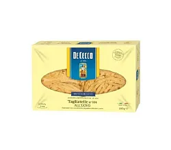 Мак.изделия ДЕ ЧЕККО Таглиателле яичные палья и фено карт/уп 250г