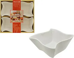 Соусник НАТАМ фарфор 9.5*9.5см 4шт арт.KZ-1438-4P