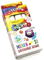 Мел белый ДЕВЕНТЕ Космо 3шт арт.8076200
